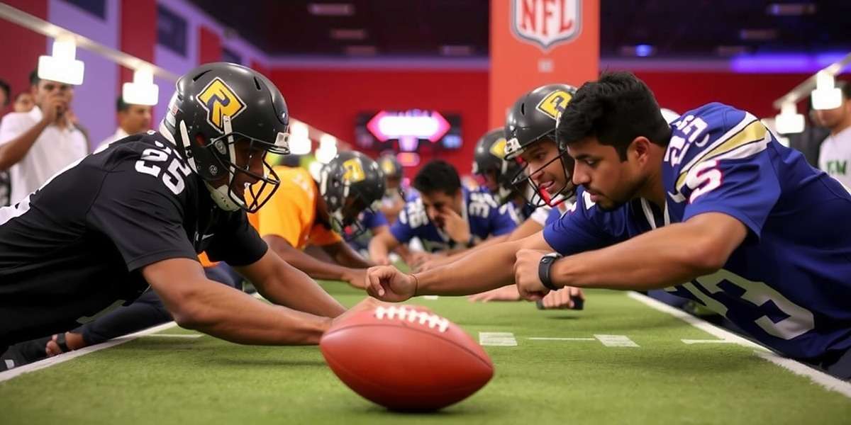 NFL India Epic Battle Player Community Indian gamers playing NFL India Epic Battle at a community event in Bangalore